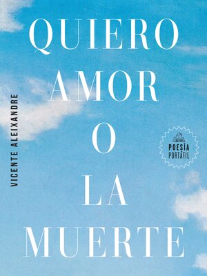 cover image of Quiero amor o la muerte